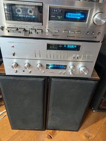 Pioneer blue line+luidsprekers+ bluetooth beschikbaar voor biedingen