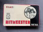 Sigarenblikje Ritmeester, Verzamelen, Rookartikelen, Aanstekers en Luciferdoosjes, Ophalen of Verzenden, Gebruikt, Sigarenbandjes