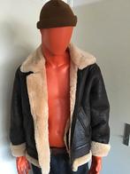 Stoere VETTE  Lammy Coat, Ophalen of Verzenden, Gedragen, Maat 48/50 (M), Bruin