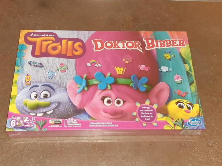 Dokter bibber trolls nieuw in folie, Hobby en Vrije tijd, Gezelschapsspellen | Bordspellen, Nieuw, Ophalen of Verzenden