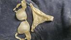 Zeer mooie glitter bikini met leuke string, Kleding | Dames, Badmode en Zwemkleding, Ophalen of Verzenden, Zo goed als nieuw, Bikini