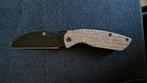 KANSEPT Convict Black Stonewashed 154CM Brown Micarta, Ophalen of Verzenden