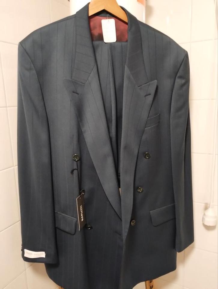 Nieuw Mario Barutti kostuum maat 54 lengtemaat 44, Kleding | Heren, Kostuums en Colberts, Nieuw, Maat 52/54 (L), Blauw, Ophalen of Verzenden