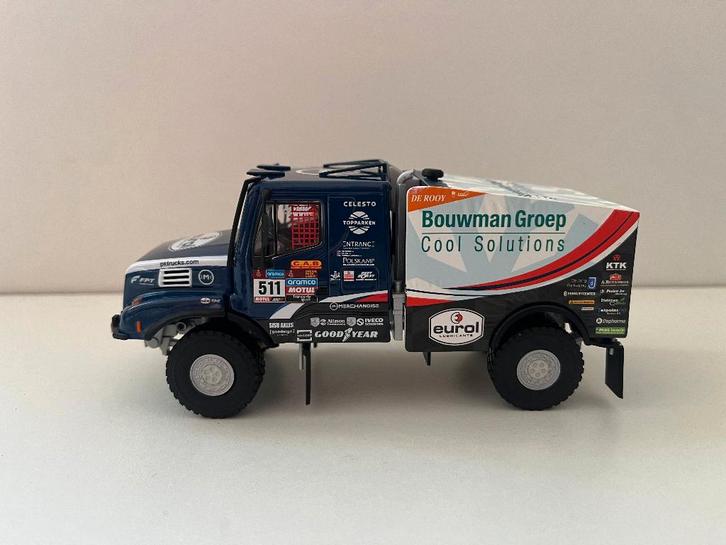 Dakar Iveco torpedo rally 4x4 team de Rooy/Eurol van WSI, Hobby en Vrije tijd, Modelauto's | 1:50, Nieuw, Bus of Vrachtwagen, Wsi