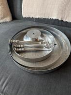 Riverdale Etagère Zilver 3-laags, Ophalen, Gebruikt