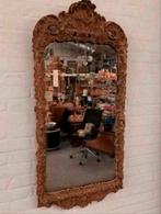 Spiegel schitterende antieke 18e eeuws terracotta barok, Huis en Inrichting, Woonaccessoires | Spiegels, Ophalen of Verzenden