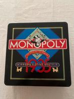Monopoly Jubileum Editie - 50 Jaar in Blikken Doos, Drie of vier spelers, Ophalen of Verzenden, Gebruikt