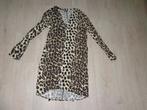 panterprint damestuniek/jurk van Juul & Belle, maat L, Bruin, Maat 42/44 (L), Ophalen of Verzenden, Zo goed als nieuw
