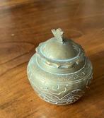 Chinees bronzen potje met deksel, Antiek en Kunst, Ophalen of Verzenden