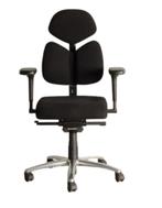 Rohde & Grahl mediTre bureaustoel Zwart Refurbished, Ergonomisch, Bureaustoel, Zo goed als nieuw, Zwart