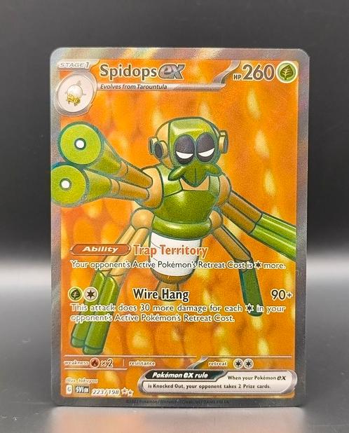 Spidops ex SVI 223, Hobby en Vrije tijd, Verzamelkaartspellen | Pokémon, Zo goed als nieuw, Meerdere kaarten, Ophalen of Verzenden