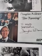 Filmster Handtekening Wilmer oa James Bond, Verzamelen, Verzenden, Foto of Kaart, Gesigneerd