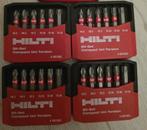 4 sets Hilti bitjes, Doe-het-zelf en Verbouw, IJzerwaren en Bevestigingsmiddelen, Ophalen of Verzenden, Nieuw