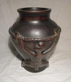 houten pot Afrika, Antiek en Kunst, Ophalen of Verzenden