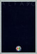 Folder Alfa Romeo 90 (1985), Verzenden, Gelezen, Alfa Romeo