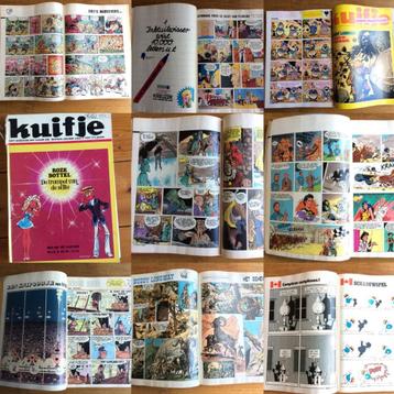 6 weekblad Kuifje jaren 70 zeventig ingebonden boeken strips beschikbaar voor biedingen