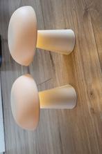 Paddestoel Lampen Set, Kunststof, Ophalen of Verzenden, Zo goed als nieuw, Modern