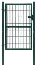 IJzeren tuinpoort hek looppoort draaihek groen GRATIS BEZORG, Verzenden, 100 tot 150 cm, Nieuw, Draaipoort