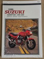 Suzuki Bandit 600 1995-2000 Clymer manual werkplaatshandboek, Motoren, Handleidingen en Instructieboekjes, Suzuki