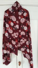 Nieuwe mode sjaal donker rood viscose, Ophalen of Verzenden, Nieuw, Maat 38/40 (M), Sjaal