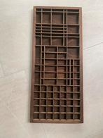 Letterbak donkerbruin, Ophalen, Gebruikt