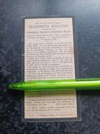 Oud bidprentje Maastricht Breda Elisabeth Willems 1916 1947, Verzamelen, Bidprentjes en Rouwkaarten, Ophalen, Bidprentje