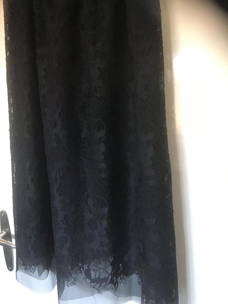 NIEUWE ZWARTE KANTEN ROK VAN HOFFMANN MAAT M 38/40, Kleding | Dames, Rokken, Nieuw, Maat 38/40 (M), Zwart, Onder de knie, Ophalen of Verzenden