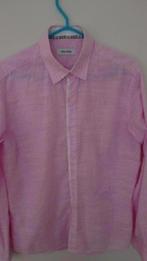 Heren overhemd, Ophalen of Verzenden, Zo goed als nieuw, Roze, Halswijdte 41/42 (L)