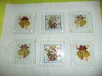 KERST ONDERZETTERS SET DECEMBER TIP! OPBRENGST VOEDSELBANK!, Diversen, Kerst, Ophalen, Gebruikt
