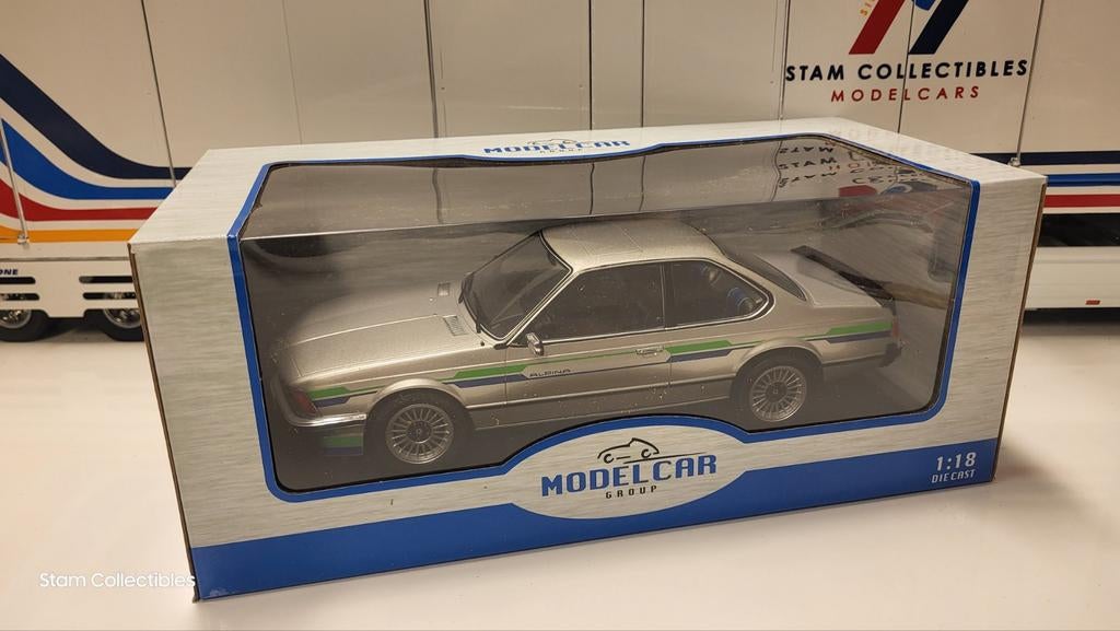 MCG BMW E24 6-Serie Alpina B7 Turbo Silver, Hobby en Vrije tijd, Modelauto's | 1:18, Overige merken, Auto, Nieuw, Ophalen of Verzenden