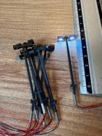 Lantaarnpalen | H0 spoor | 8 stk | 5,3 cm, Hobby en Vrije tijd, Modeltreinen | H0, Overige merken, Gelijkstroom, Overige typen