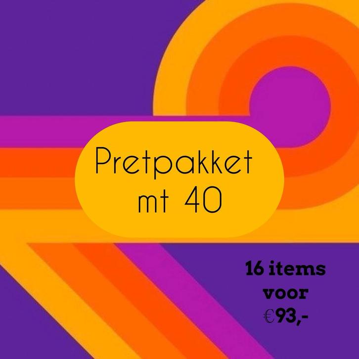 Vintage pretpakket dameskleding mt 40, Kleding | Dames, Dames-kledingpakketten, Gedragen, Maat 38/40 (M), Verzenden