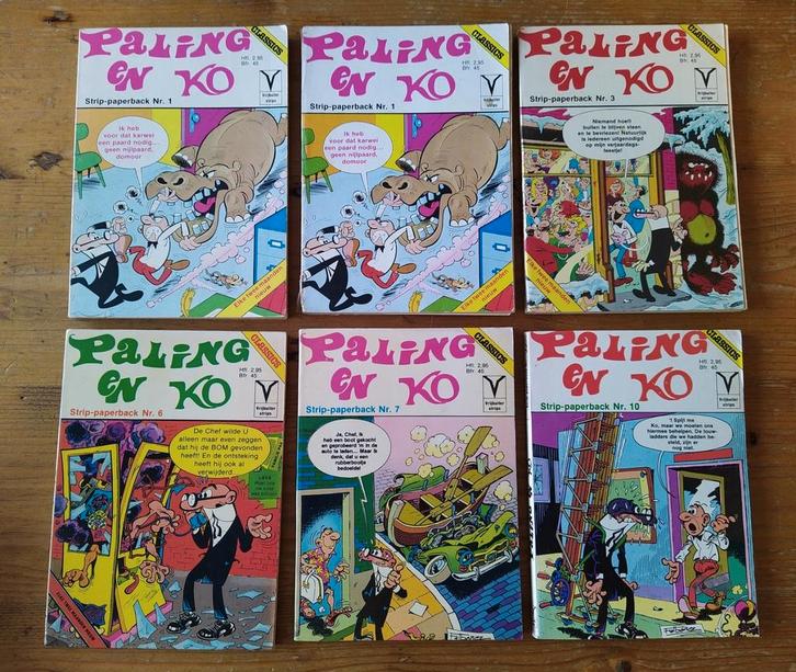 Paling en Ko Strip- en Super-paperback., Boeken, Strips | Comics, Gelezen, Meerdere comics, Europa, Ophalen of Verzenden