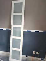 Ikea 2 pax deuren Bergsbo frosted glas 229x58, Ophalen, 200 cm of meer, 50 tot 100 cm, Minder dan 25 cm
