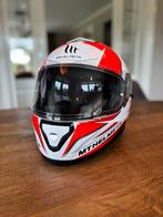 MT Helmets Thunder 3 - Wit/Rood - Nieuwstaat!, Overige merken, Kinderen, Ophalen of Verzenden, Integraalhelm