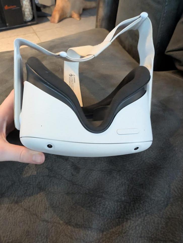 Meta Quest 2 VR Headset, Spelcomputers en Games, Virtual Reality, Gebruikt, Pc, VR-bril, Ophalen of Verzenden