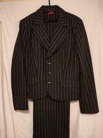 Greenwood colbert en broek zwart met gouden strepen, Kostuum of Pak, Greenwood, Zwart, Maat 42/44 (L)