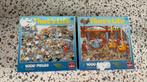 2x that’s life puzzels 1000 stukjes, Ophalen, 500 t/m 1500 stukjes, Gebruikt, Legpuzzel