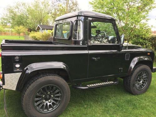 Landrover Defender 90, Auto's, Land Rover, Particulier, Defender, Diesel, Handgeschakeld, Groen, Ophalen