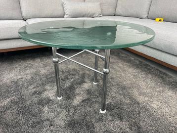 2 IJsglas Design Salontafels beschikbaar voor biedingen