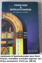 boekje Jukeboxen & Speelautomaten door Henry Krijnen, Boeken, Ophalen of Verzenden, Zo goed als nieuw
