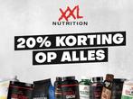 XXL Nutrition 20% kortingsvoucher, Tickets en Kaartjes, Kortingen en Cadeaubonnen, Eén persoon, Kortingsbon, Overige typen