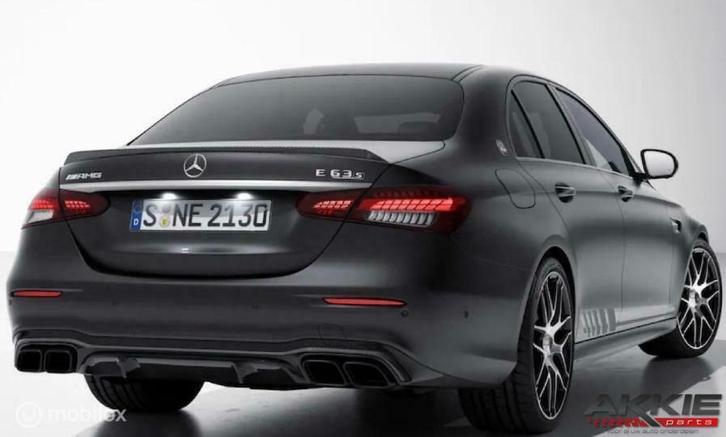 Mercedes E63 AMG w213 facelift Achterbumper, Auto-onderdelen, Carrosserie en Plaatwerk, Bumper, Achter, Gebruikt, Ophalen of Verzenden