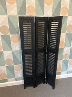 Mooie zwarte houten raamluik / raamscherm, Ophalen, Zo goed als nieuw