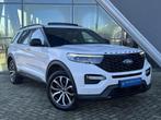 Ford Explorer 3.0 V6 EcoBoost PHEV ST-Line 457pk Panoramadak, Auto's, Ford, Automaat, Adaptive Cruise Control, Gebruikt, Zwart