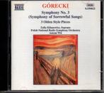Gorecki: Symfonie nr.3 / Antoni Wit, Verzenden, Modernisme tot heden, Zo goed als nieuw, Orkest of Ballet