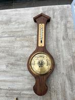 Te koop mahonie klassiek weerstation, Ophalen of Verzenden, Zo goed als nieuw