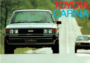 Folder Toyota Carina (Belgische uitgave - 1980) beschikbaar voor biedingen