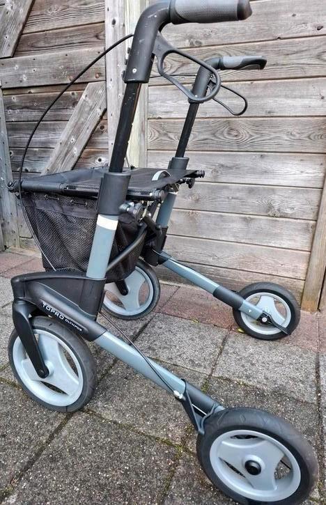 Topro Olympos rollator maat M(medium), Diversen, Rollators, Zo goed als nieuw, Lichtgewicht, Opvouwbaar, Ophalen