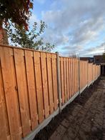 Hout-beton schuttingen, Gratis offerte!!!, Tuin en Terras, Schuttingen, Ophalen, 1 tot 2 meter, Minder dan 3 meter, Nieuw